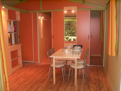 Chalet CONFORT MOREA 25m²  2 bedrooms - sheltered terrace + Air-conditioner