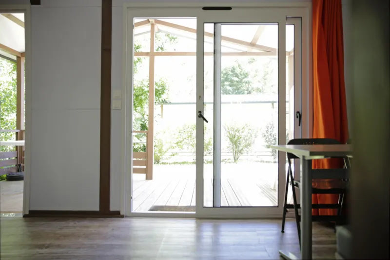 Chalet Confort Vaia 27M² 2 Chambres - Terrasse Couverte + Climatisation