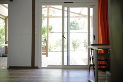 Chalet CONFORT VAIA 27m² 2 bedrooms - sheltered terrace + air-conditioner