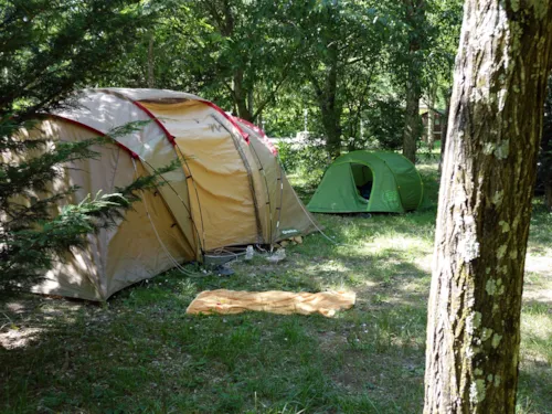Kampeerplaats(en) - Basisprijs Comfortplaats (1 Tent, 1 Caravan Of Camper / 1 Auto / Elektriciteit 8A) - image n°2 - Flower Camping Le Plan d'Eau - Ardèche