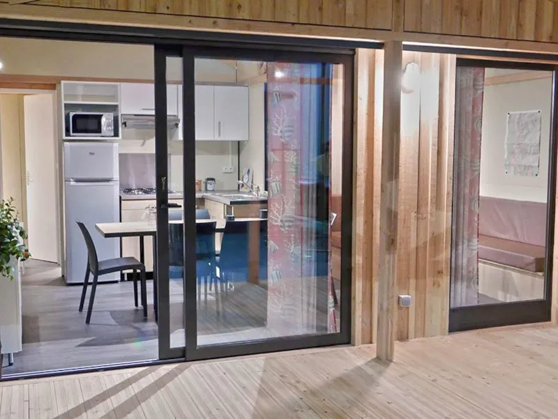 Chalet Confort Eden 35M² - 3 Chambres - Terrasse + Climatisation