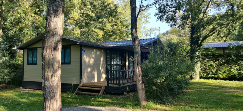 Chalet Confort Eden 35M² - 3 Chambres - Terrasse + Climatisation