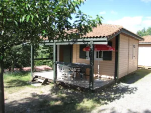 Locatif - Chalet EDEN 35m², 2 chambres. - Camping Les Chênes Verts