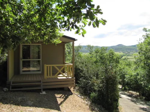 Location - Chalet Tonga 17 M2  2 Personnes - image n°1 - Camping Les Chênes Verts