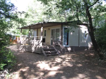 Mietunterkunft - Hütte 30 M2 5 Personen 2 Schlafzimmer - Camping Les Chênes Verts