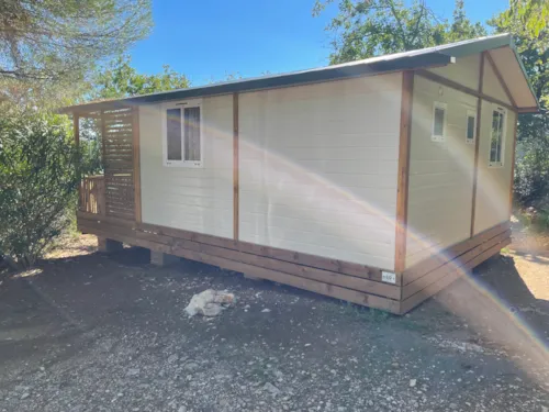 Mietunterkunft - Chalet Hékipia 5 Personnes  30M2 - image n°10 - Camping Les Chênes Verts