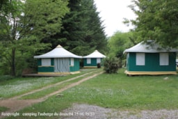 Mietunterkunft - Zeltbungalow - Camping Les Berges Du Doux