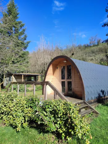 Mietunterkunft - Holzhütte Mégapod - Camping Les Berges Du Doux