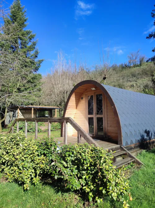 Huuraccommodatie(s) - Blokhut Mégapod - image n°1 - Camping Les Berges Du Doux