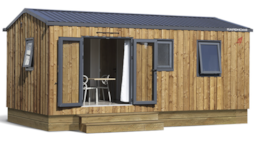 Location - Cabane Nouveauté 2025 - Camping Les Berges Du Doux