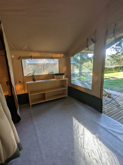 Mietunterkunft - Tent Safari - image n°3 - Camping Les Berges Du Doux