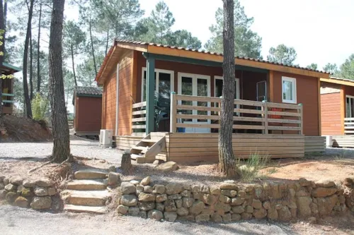 Mietunterkunft - Chalet Sequoia - 2 Zimmer - image n°2 - Camping Paradis - Bois Simonet