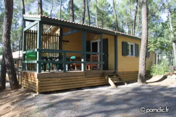 Location - Chalet Edelweiss - 2 Chambres - Camping Paradis - Bois Simonet