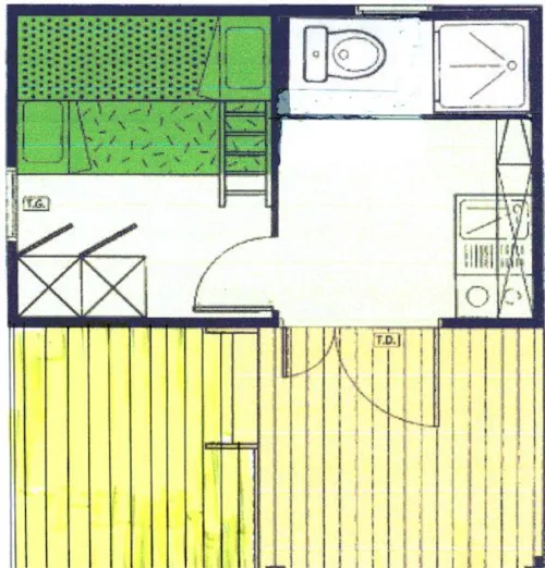 Location - Chalet Joker - 1 Chambre - image n°7 - Camping Paradis - Bois Simonet