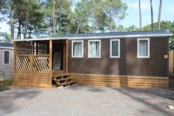 Location - Mobil Home Cedre - 3 Chambres - Camping Paradis - Bois Simonet