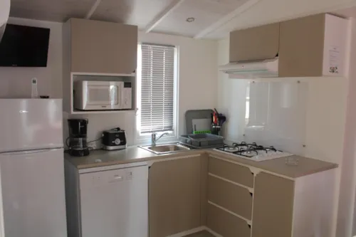 Location - Mobil Home Cedre - 3 Chambres - image n°3 - Camping Paradis - Bois Simonet