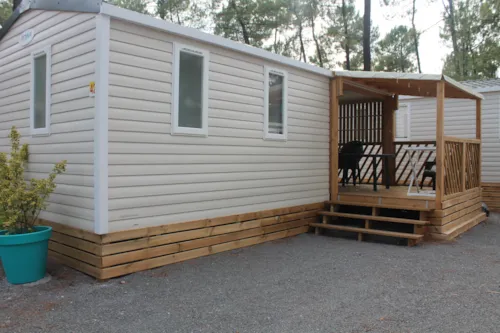 Location - Mobil Home Genet - image n°1 - Camping Paradis - Bois Simonet