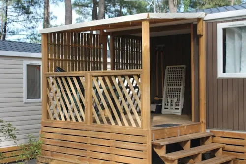 Location - Mobil Home Cedre - 3 Chambres - image n°8 - Camping Paradis - Bois Simonet
