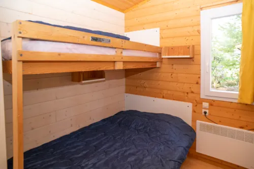 Location - Chalet Lavande - 2 Chambres - image n°8 - Camping Paradis - Bois Simonet