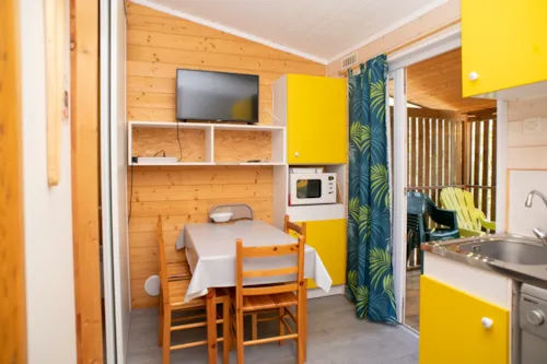 Location - Chalet Lavande - 2 Chambres - image n°4 - Camping Paradis - Bois Simonet