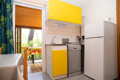 Location - Chalet Lavande - 2 Chambres - image n°5 - Camping Paradis - Bois Simonet