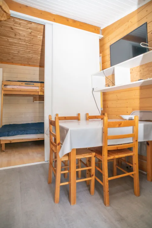 Location - Chalet Lavande - 2 Chambres - image n°6 - Camping Paradis - Bois Simonet
