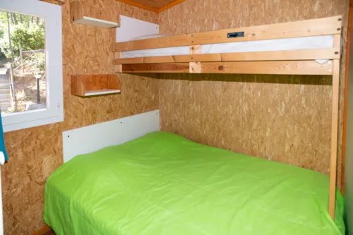 Location - Chalet Joker - 1 Chambre - image n°5 - Camping Paradis - Bois Simonet