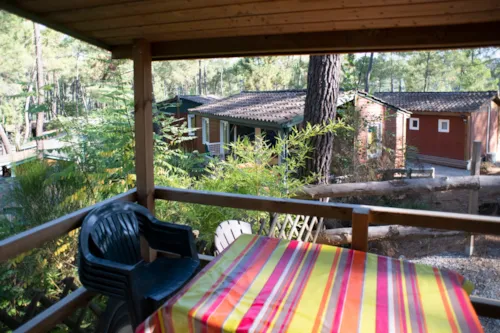 Huuraccommodatie(s) - Chalet Bruyere - 2 Kamers - image n°2 - Camping Paradis - Bois Simonet
