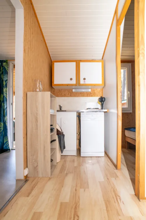 Huuraccommodatie(s) - Chalet Bruyere - 2 Kamers - image n°5 - Camping Paradis - Bois Simonet