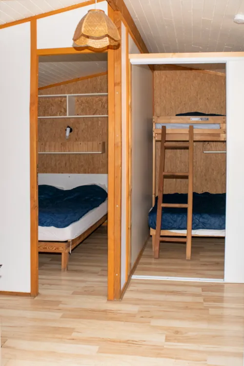 Huuraccommodatie(s) - Chalet Bruyere - 2 Kamers - image n°6 - Camping Paradis - Bois Simonet