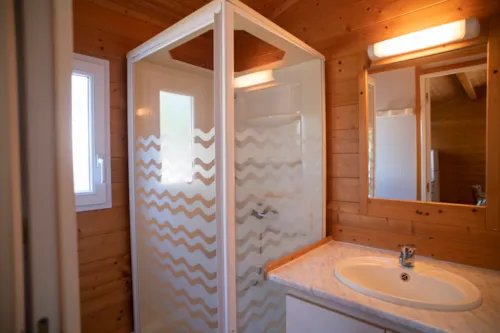 Huuraccommodatie(s) - Chalet Edelweiss - 2 Kamers - image n°8 - Camping Paradis - Bois Simonet