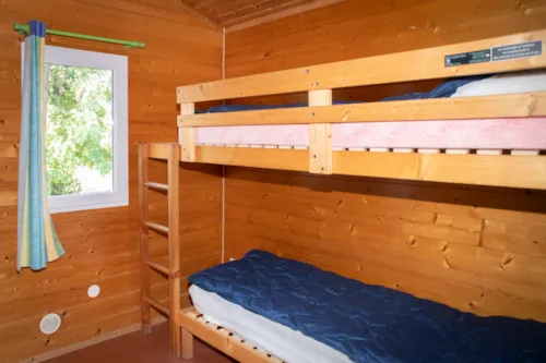Huuraccommodatie(s) - Chalet Edelweiss - 2 Kamers - image n°6 - Camping Paradis - Bois Simonet