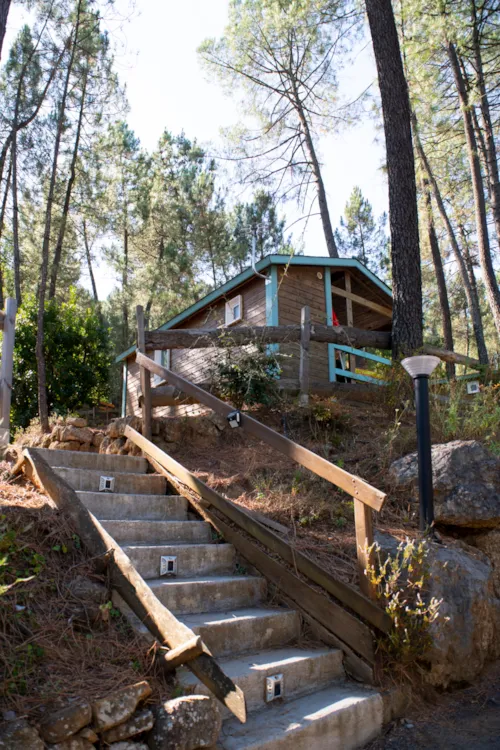 Location - Chalet Garrigue - 2 Chambres - image n°4 - Camping Paradis - Bois Simonet
