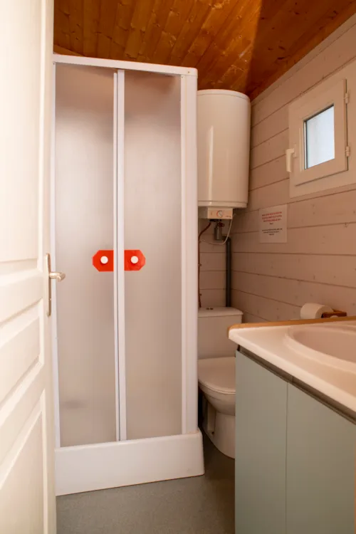 Location - Chalet Garrigue - 2 Chambres - image n°9 - Camping Paradis - Bois Simonet