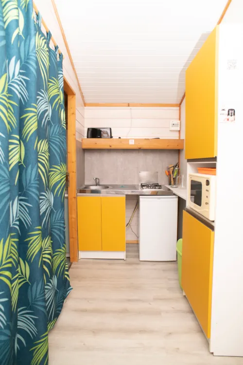 Location - Chalet Garrigue - 2 Chambres - image n°6 - Camping Paradis - Bois Simonet