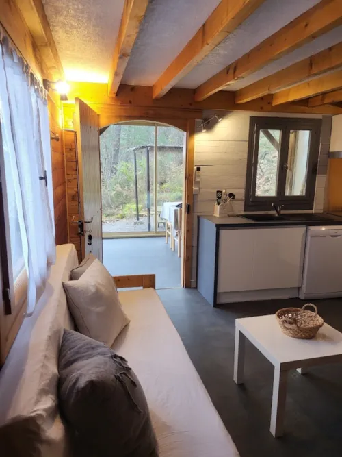 Location - Chalet Savoyard - 2 Chambres - image n°4 - Camping Paradis - Bois Simonet