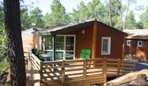  - Chalet FOUGERE - 2 chambres - Camping Paradis - Bois Simonet