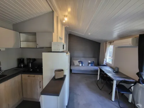 Location - Chalet Fougere - 2 Chambres - image n°2 - Camping Paradis - Bois Simonet
