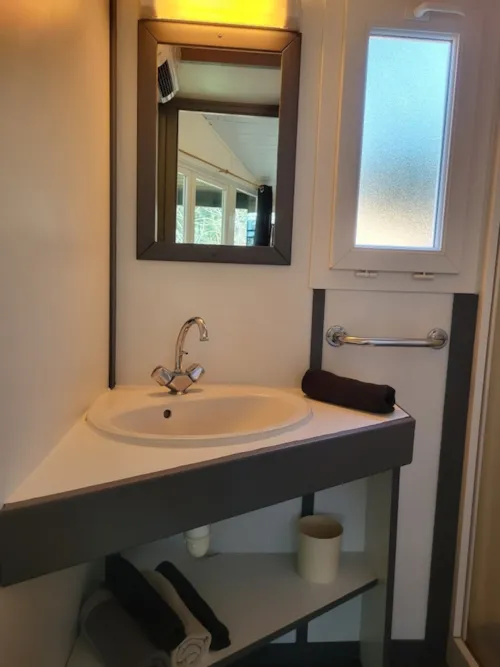 Location - Chalet Fougere - 2 Chambres - image n°8 - Camping Paradis - Bois Simonet