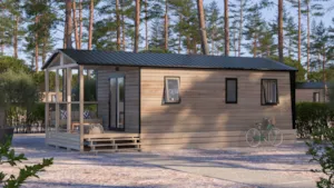  - Mobil-home LAURIER - 2 chambres - Camping Paradis - Bois Simonet