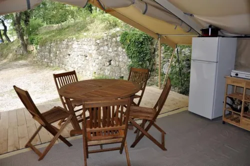 Location - Tente Aventure - image n°4 - CAMPING LE VIEUX VALLON