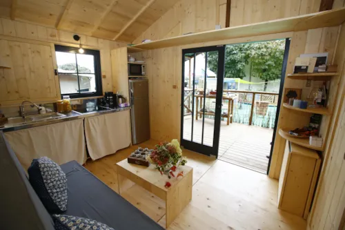 Location - Cabane Lodge - image n°3 - CAMPING LE VIEUX VALLON