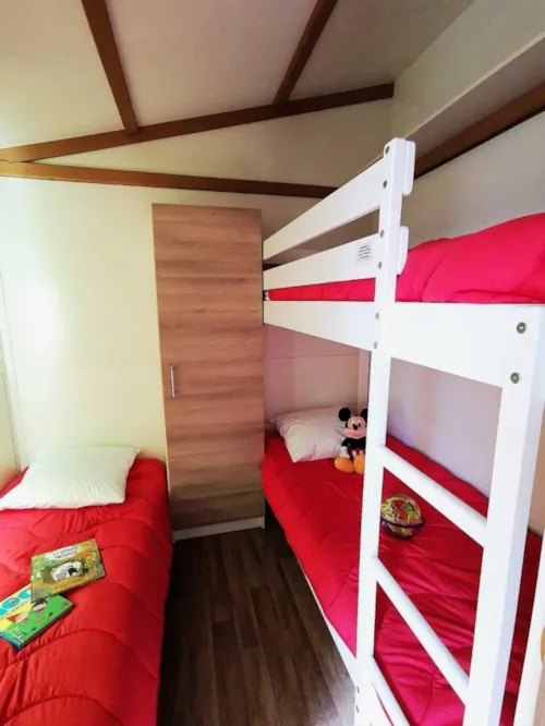 Huuraccommodatie(s) - Chalet Confort - image n°5 - CAMPING LE VIEUX VALLON
