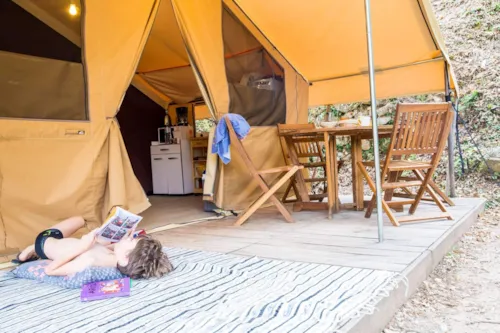 Location - Tente Aventure - image n°2 - CAMPING LE VIEUX VALLON