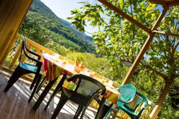 Mietunterkunft - Chalet Premium - CAMPING LE VIEUX VALLON