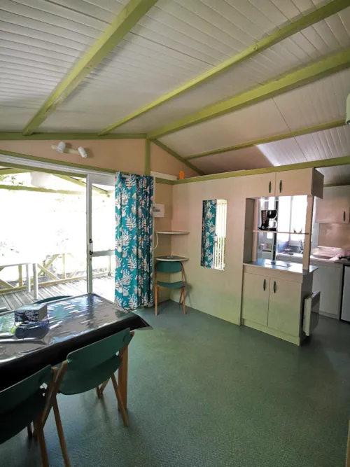 Huuraccommodatie(s) - Chalet Classique - image n°2 - CAMPING LE VIEUX VALLON