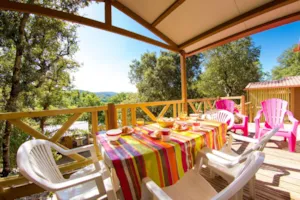 Locatif - Chalet Confort - CAMPING LE VIEUX VALLON