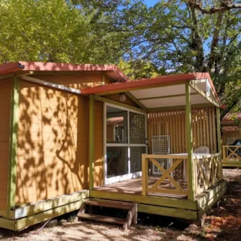 Mietunterkunft - Chalet Classique - CAMPING LE VIEUX VALLON