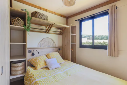 Huuraccommodatie(s) - Chalet Premium - image n°2 - CAMPING LE VIEUX VALLON