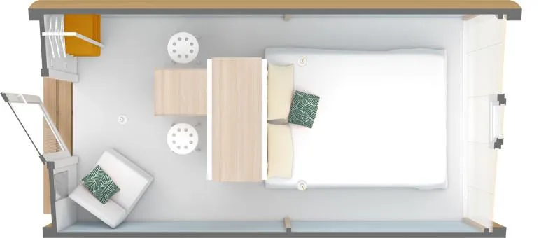 Coco Sweet 1 Chambre Sans Sanitaires (Sanitaires Communs Du Camping)